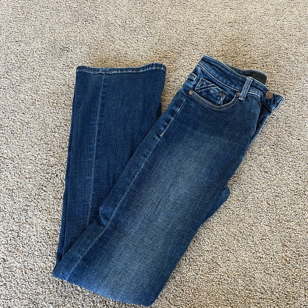 Buckle Bootcut Jeans